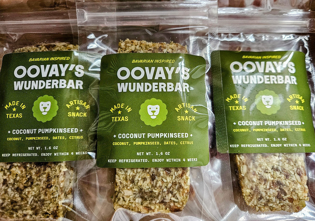 Coconut Pumpkin Seed Citrus Bar